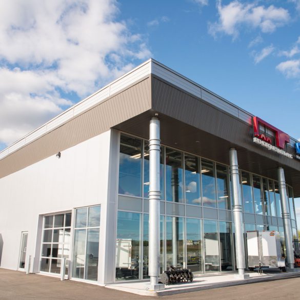 INSTALLATION DAMA Panneaux exterieurs projet Remorquages ProMax